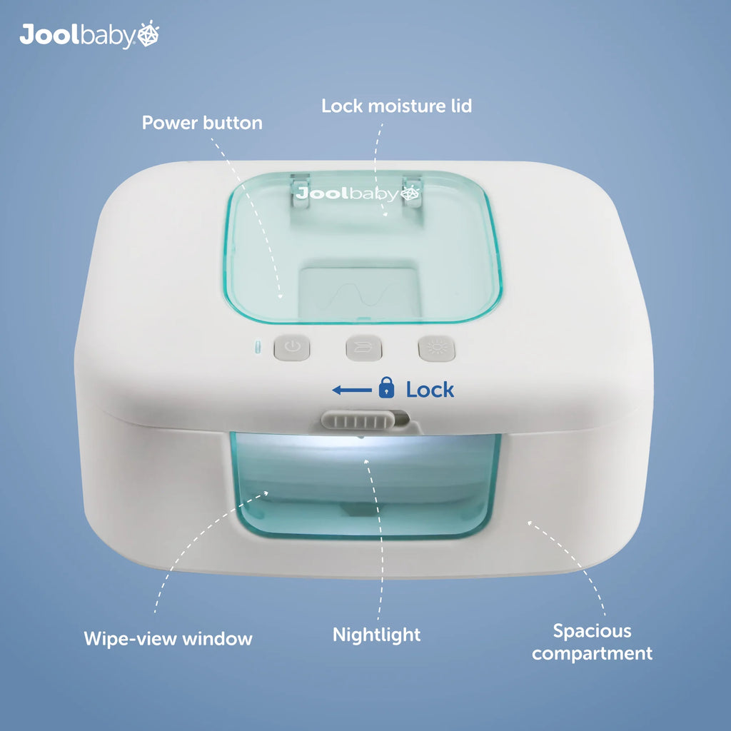 Tinybums Wipe Warmer & Dispenser with Built-In Nightlight