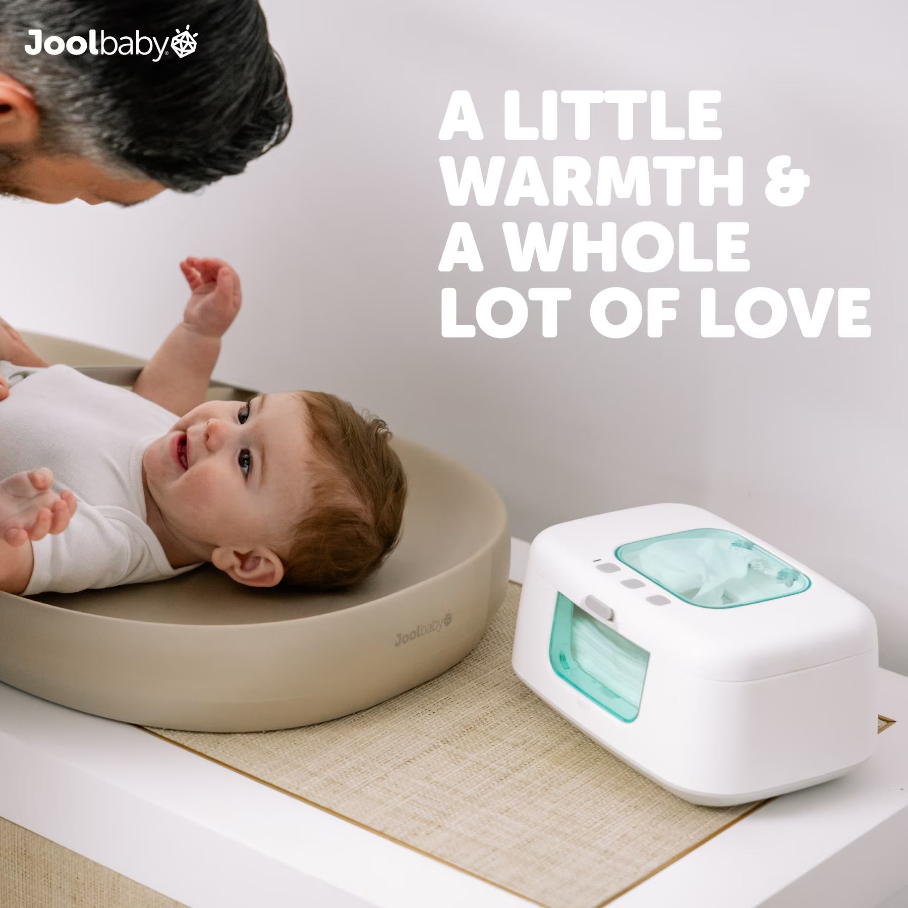 Tinybums Wipe Warmer & Dispenser with Built-In Nightlight