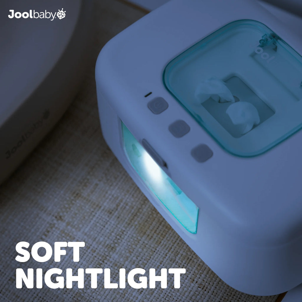 Tinybums Wipe Warmer & Dispenser with Built-In Nightlight